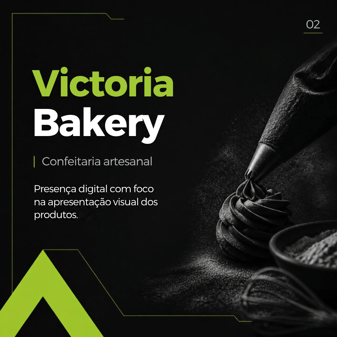 Card ilustrativo do portfólio: Victoria Bakery